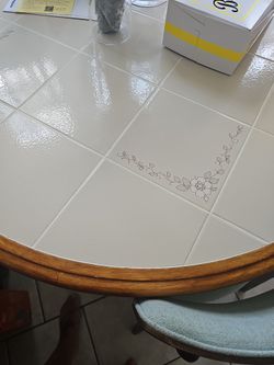 Kitchen Table, 2 Chairs, Bench