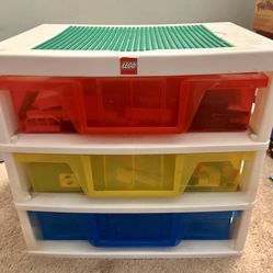 Lego IRIS 3 Drawer Storage Tower Bin Organizer - VINTAGE Comes with pictures legos