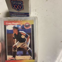 Greg Biggie Rookie Card & Baseball Card 