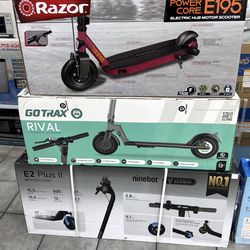 Electric scooters