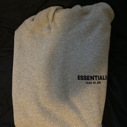 Dark Oatmeal Essentials Hoodie