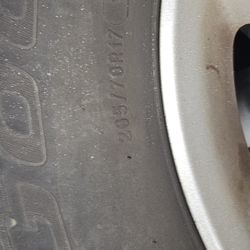 Ram 18" Wheels with rubber