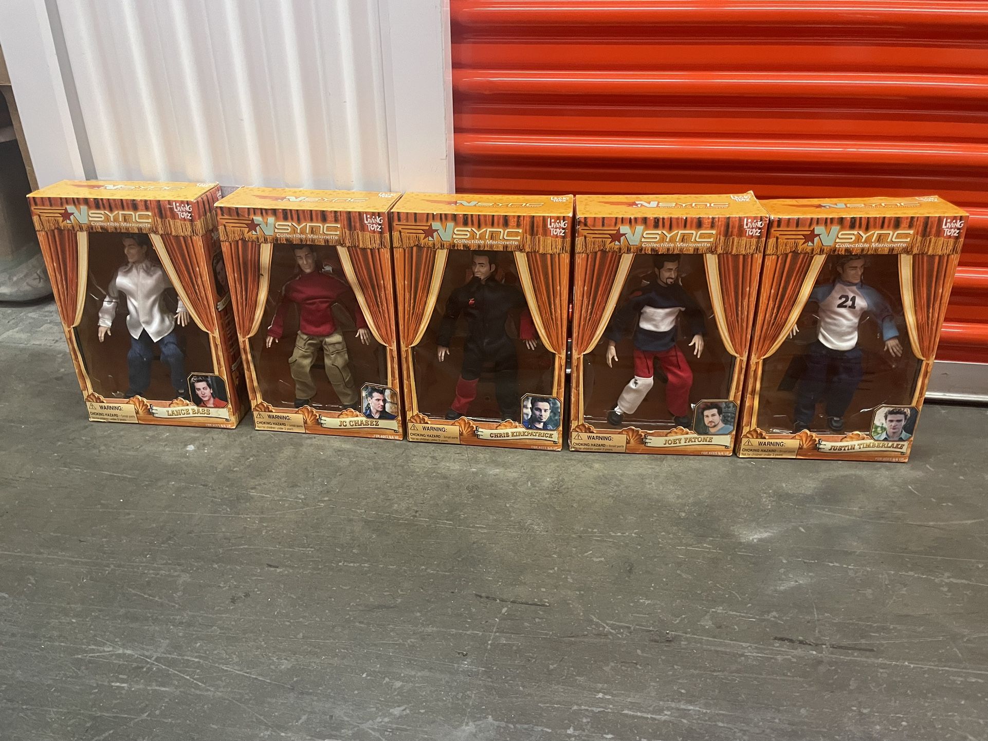 *NSYNC Marionette Dolls