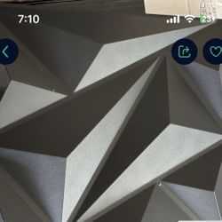 3D wall panel