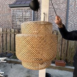 IKEA SINNERLIG Pendant Lamp - Large 20” (Hardwire Kit Included)