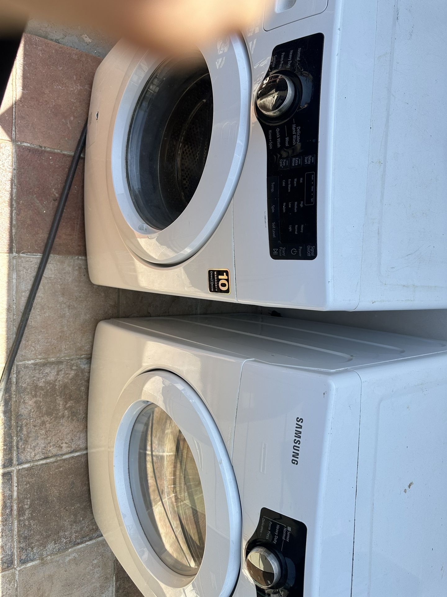 Samsung Washer & Dryer Gas Dryer