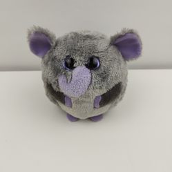 2012 Ty Beanie Ballz Thunder Elephant 5" Plush Stuffed Animal Toy
