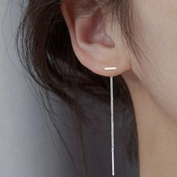 Minimalist Silver Earrings