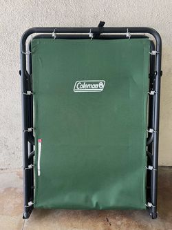 Coleman Folding Camping Cot Green Heavy Duty Portable Bed
