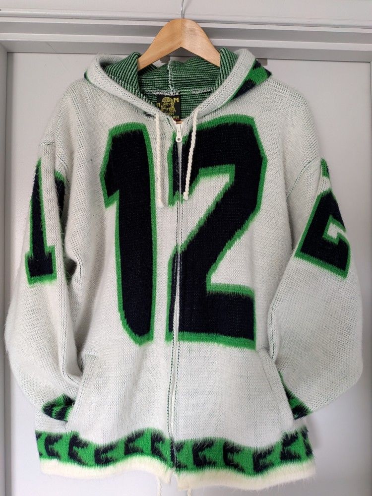 Seahawks Zip Up Sweater Jacket Hoodie