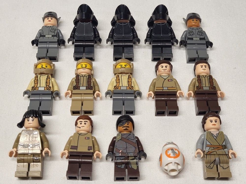 Lot Of Lego Star Wars Minifigures