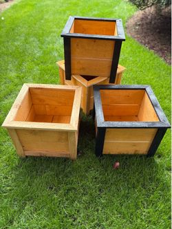 Custom Cedar Planters