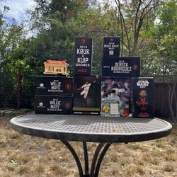 SF Giants Merch—bobbleheads And Jerseys 