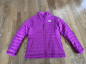 Northface Girls Reversible Mossbud Swirl Jacket L 14/16