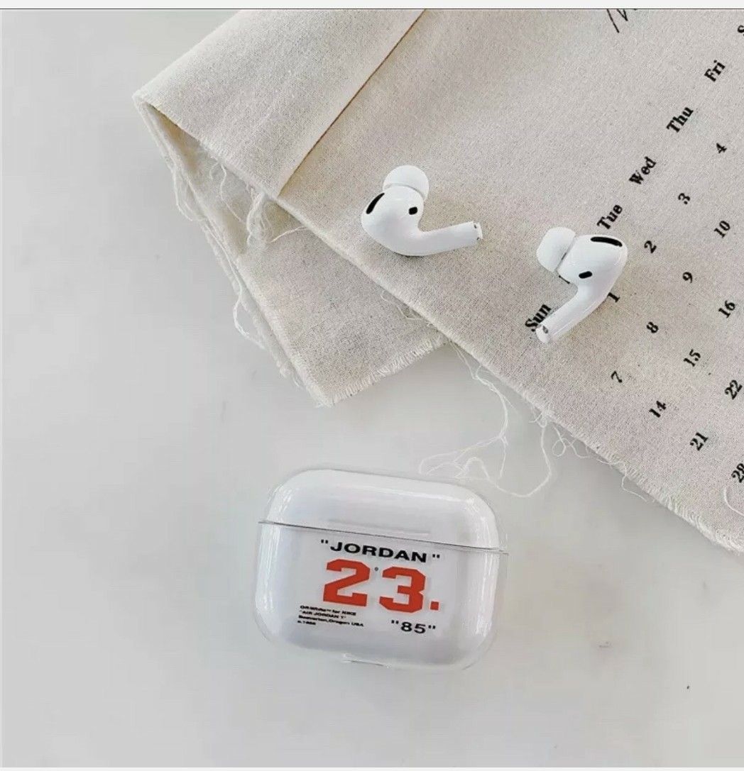 Jordan 23 Airpods Pro Case Red