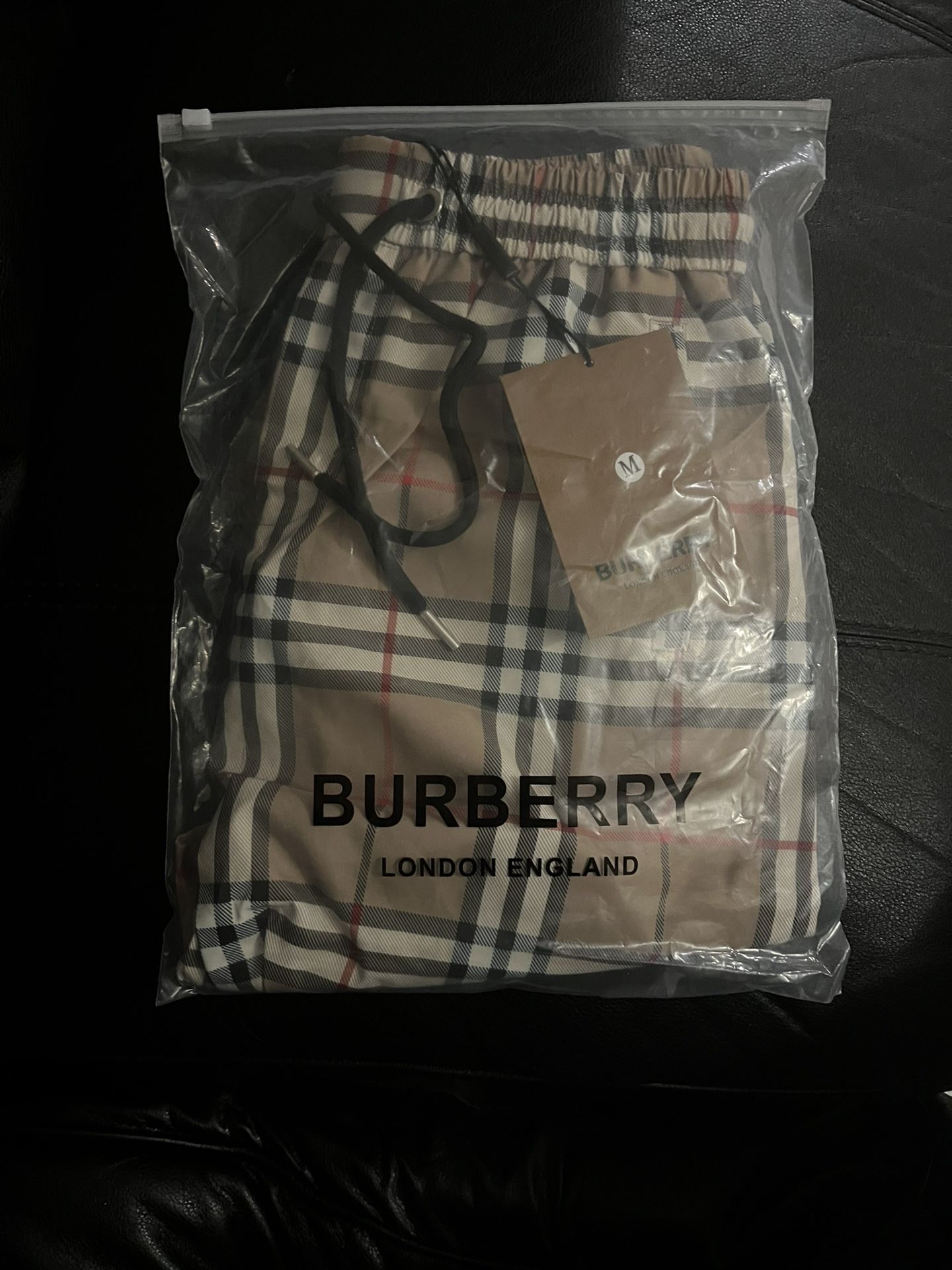 Silk Burberry Shorts