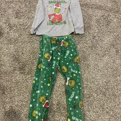 Kids Christmas Grinch Pajamas