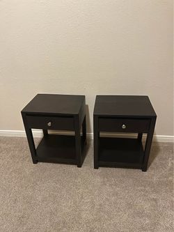 Antique Solid wood brown nightstand size:26*16 H:24"