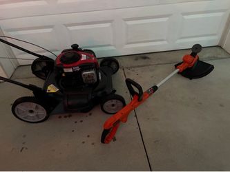 Lawnmower & Weed Trimmer