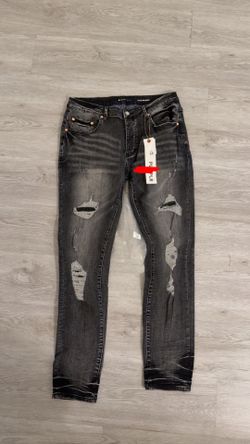 Purple jeans