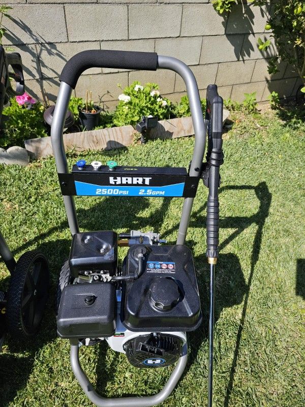 hart pressure washer 2500psi