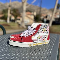 Vans X Mooneyes Hi-top Classics Mens Size 11.5