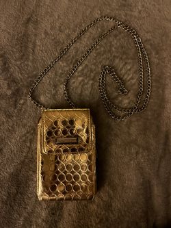 GOLDEN NINE WEST WALLET CARD HOLDER Chain Metallic