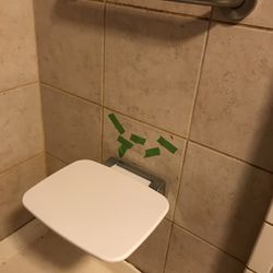Wall Mount Foldable Shower Chair 