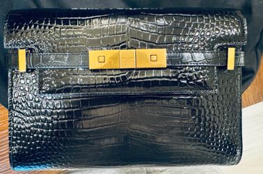 Faux Crocodile Leather Bag
