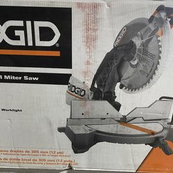 Rigid Miter Saw 12 Inch
