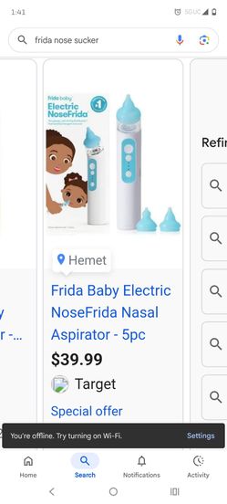Frida baby nose sucker new