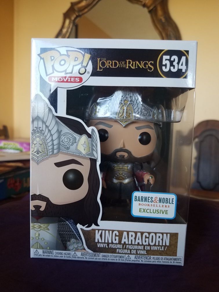 Funko Pop! King Aragorn-Lord of the Rings Barnes & Noble exclusive