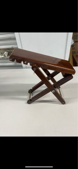 Wooden Folding Guitar Footrest