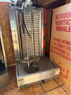 Gyro and Shawarma Machine with electric 240 V