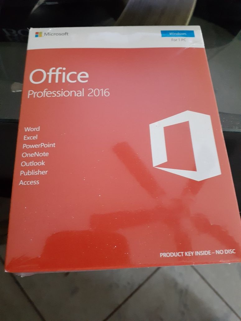 Ms office professional 2016