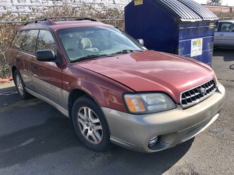 2004 Subaru Legacy outback for parts