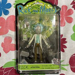 Rick and Morty Rick Fully Posable Action Figure