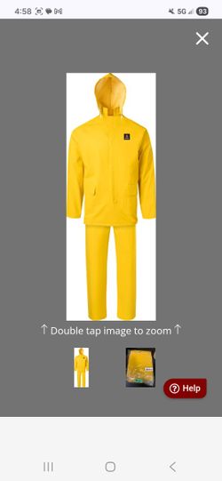 Large Rain Suit Flame Retardant 