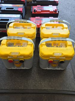 OPTIMA Batteries OPT8014-045 8014-045 D34/78 YellowTop Dual Purpose car truck Battery. Bateria Para Carro Camioneta

PRICE IS FIRM. Optima yellow top 