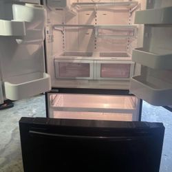 Black Refrigerator 3 Doors