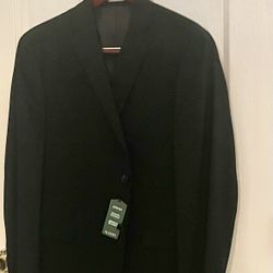 Black ALFANI Slim Fit Suit. 