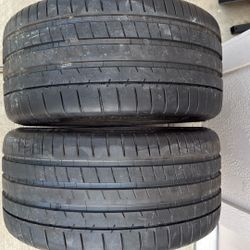 SET, MICHELIN 285/30ZR-20 PILOT BRAND NEW