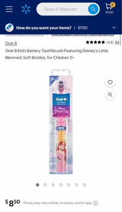 Oral-B electric toothbrush, Ariel, new