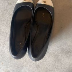 Tory Burch Wedge Black Size 7