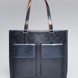 LOUIS VUITTON Blue Monogram Tote. 💯 Authentic