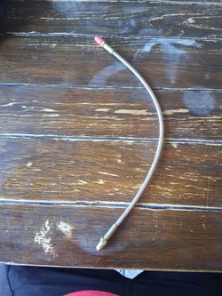 Stainless steel braided PTFE high pressure hose assembly