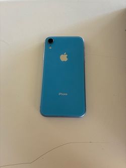 Blue iPhone XR