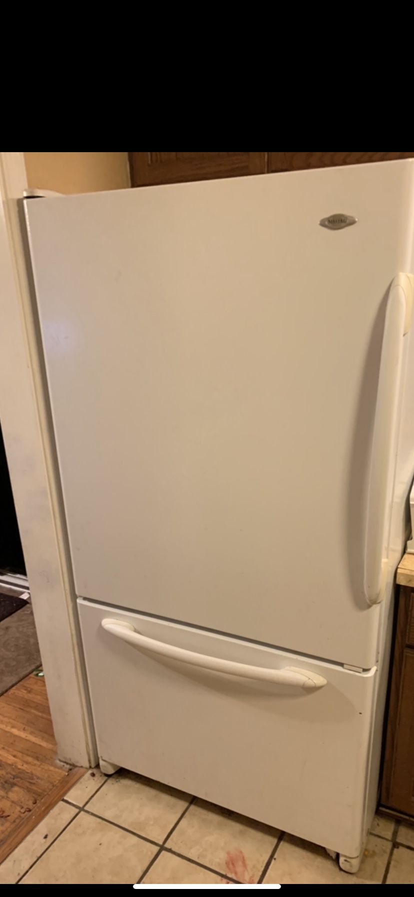 Big Maytag Refrigerator! The width is 35,height 64 and 321/2 in depth