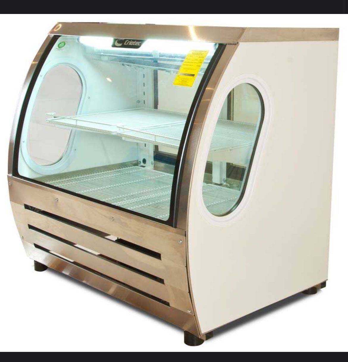 Criotec VCC-120 48 inch Lighted Refrigerated Display Case, White