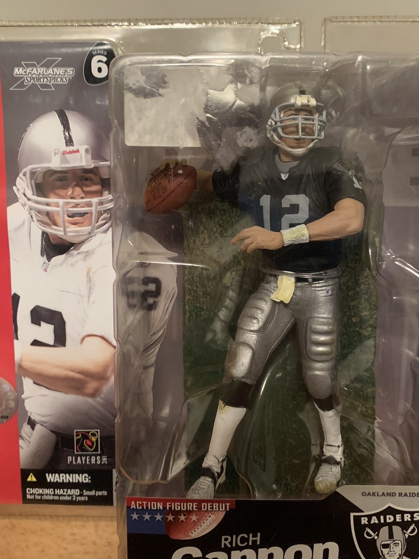 McFarlane Rich Gannon Oakland Raiders 7inch Figure